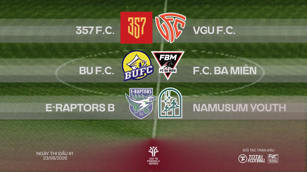 Nhận định Ngày thi đấu #1 - VGF 7s Friendly Series - Men: Màn ra mắt của "rất nhiều bên"