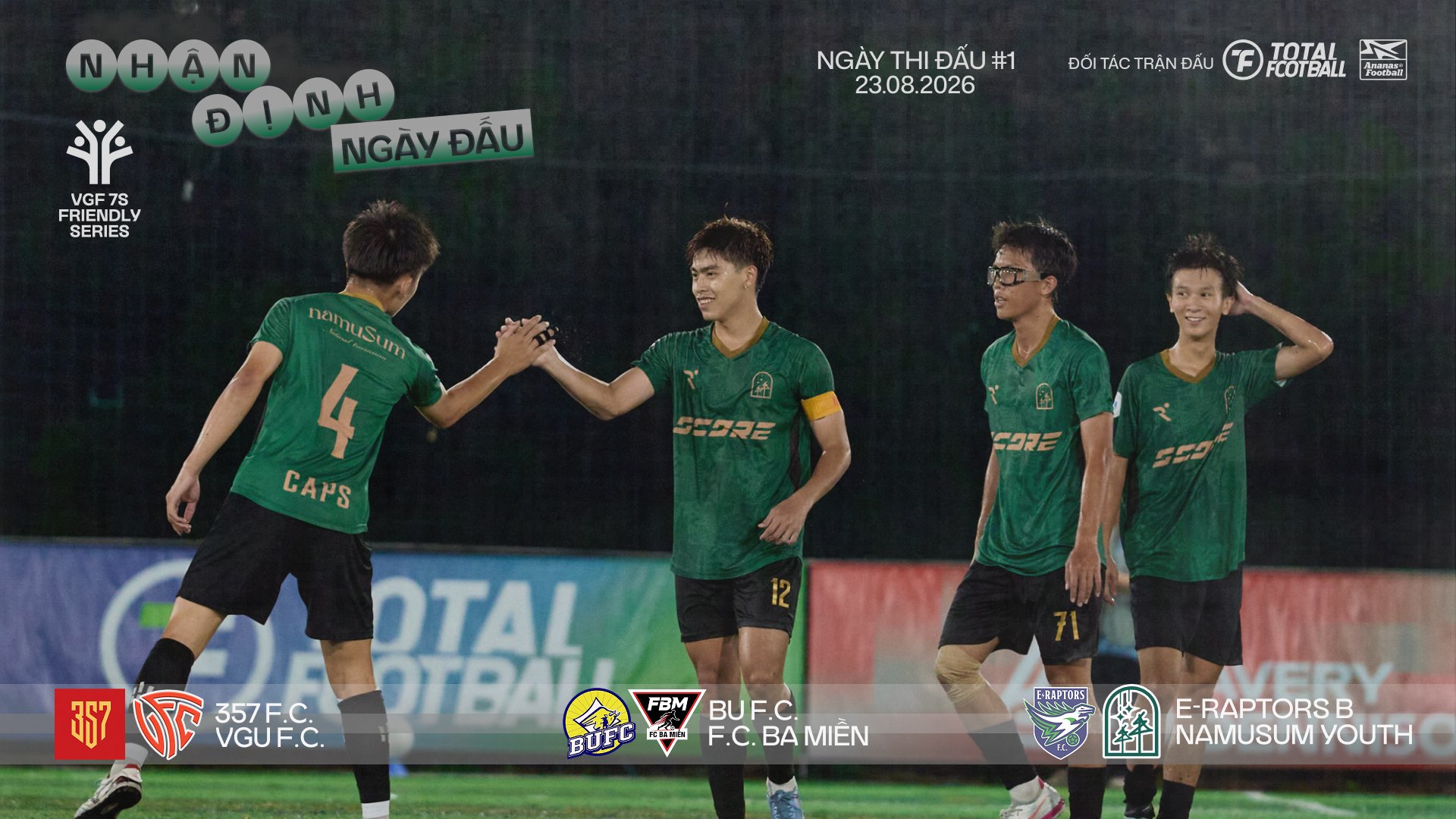 [Nhận định] Ngày thi đấu #1 - VGF 7s Friendly Series - Men: Màn ra mắt của "rất nhiều bên"