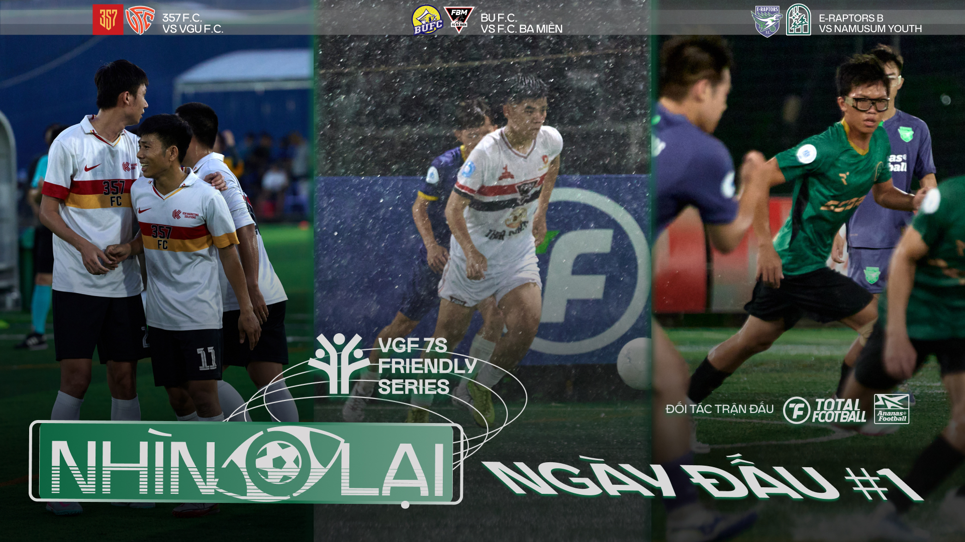 [Nhìn lại] Ngày thi đấu #1 - VGF 7s Friendly Series - Men: Tinh thần tận hưởng bóng đá là thứ đáng được ghi nhận.